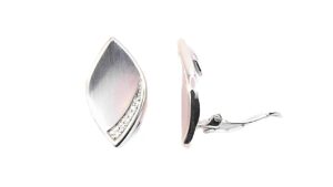 Ohrclips 925 Ag rhodiniert