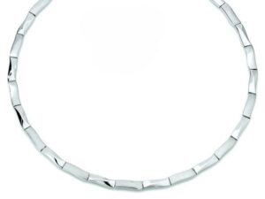 Collier ohne Stein 925 Ag rhodiniert