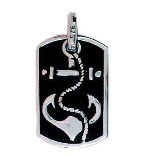 Anhänger Symbole 925 Ag rhodiniert