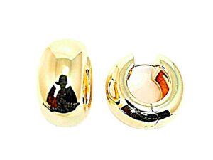 Creolen 925 AG gelb vergoldet