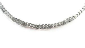 Collier Mehrsteiner 925 Ag rhodiniert