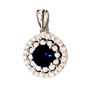 Anhänger Mehrsteiner 925 Ag rhodiniert