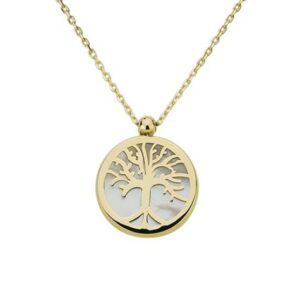 Collier mit Behang Lebensbaum 333 GG