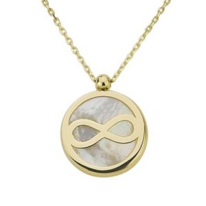 Collier mit Behang Unendlichkeitszeichen 333 GG