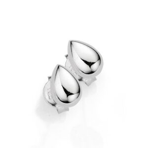 Ohrstecker ohne Stein 925 Ag rhodiniert