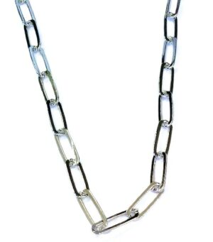 Collier ohne Stein 925 Ag rhodiniert