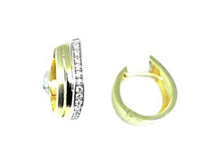 Creolen 333 GG/Rhodiniert