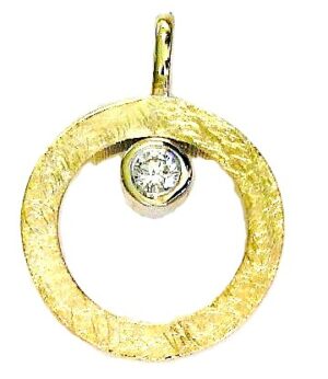 Anhänger Solitär 585 GG/WG