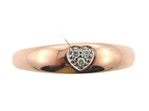 Damenring Mehrsteiner Herz 585 RG