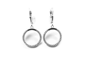 Ohrhänger 925 Ag rhodiniert