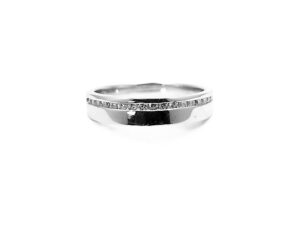 Damenring Mehrsteiner 925 Ag rhodiniert