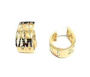 Creolen 925 AG gelb vergoldet