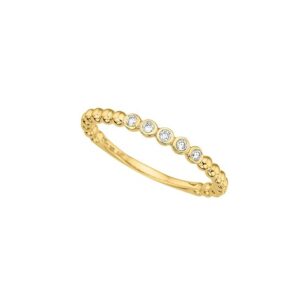 Damenring Memory Beisteckring 585 GG