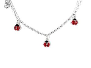 Bettelband Marienkäfer 925 Ag