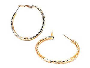 Creolen 925 Ag Rosé vergoldet