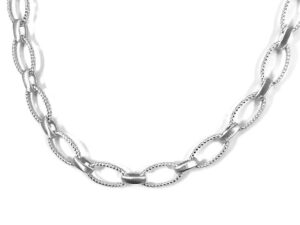 Collier Mehrsteiner 925 Ag rhodiniert