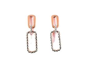 Ohrhänger 925 Ag Rosé vergoldet