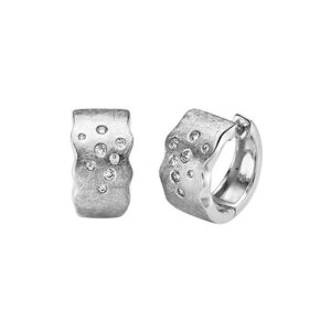 Creolen 925 Ag rhodiniert