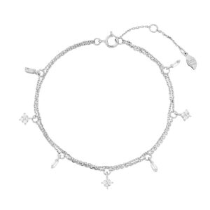 Armband 925 Ag rhodiniert
