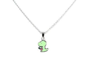 Kinderkette Dino 925 Ag rhodiniert