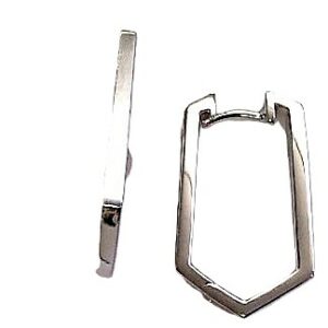 Creolen 925 Ag rhodiniert