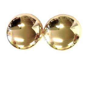 Ohrclips 925 AG gelb vergoldet