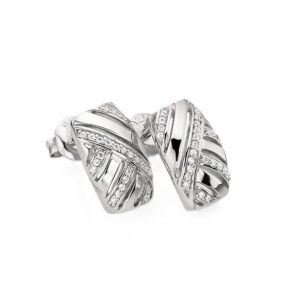 Ohrstecker Mehrsteiner 925 Ag rhodiniert