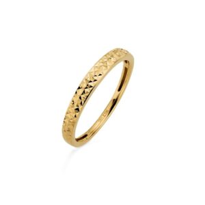 Damenring ohne Stein 585 GG