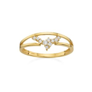 Damenring Mehrsteiner 585 GG