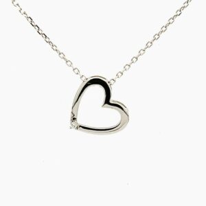 Collier mit Behang Herz 585 WG