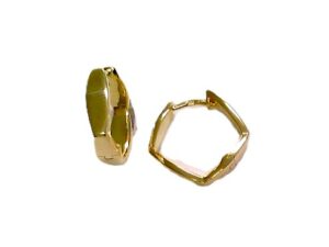 Creolen 925 AG gelb vergoldet