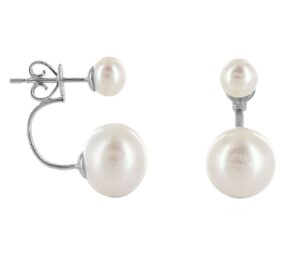 Ohrboutons 925 Ag rhodiniert