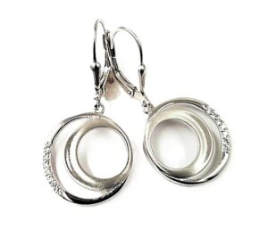 Ohrhänger 925 Ag rhodiniert