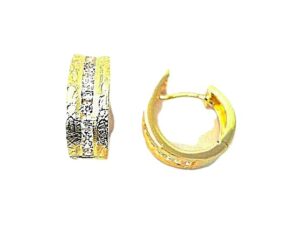 Creolen 925 AG gelb vergoldet