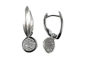 Creolen 925 Ag rhodiniert