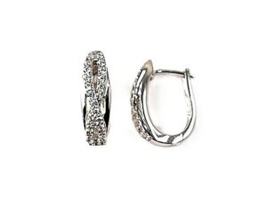 Creolen 925 Ag rhodiniert