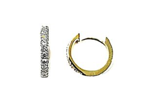 Creolen 925 AG gelb vergoldet