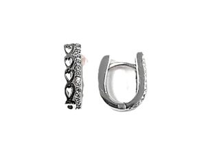 Creolen 925 Ag rhodiniert