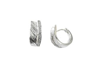 Creolen 925 Ag rhodiniert