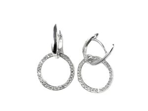 Creolen 925 Ag rhodiniert