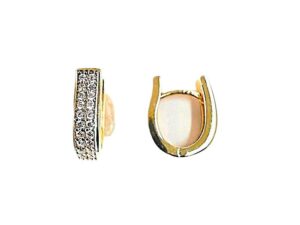 Creolen 925 AG gelb vergoldet