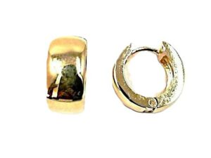 Creolen 925 AG gelb vergoldet