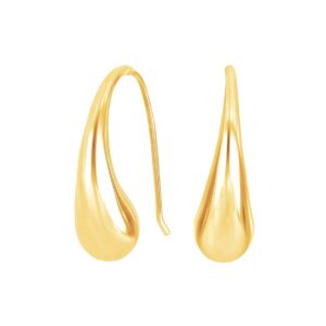 Ohrpendel 925 AG gelb vergoldet