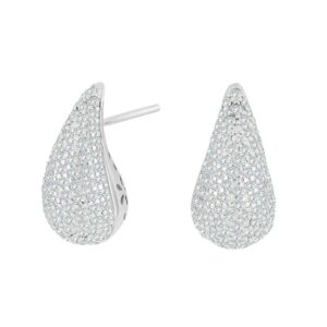 Ohrstecker Mehrsteiner 925 Ag rhodiniert