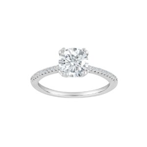 Damenring Mehrsteiner 925 Ag rhodiniert