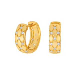 Creolen 925 AG gelb vergoldet