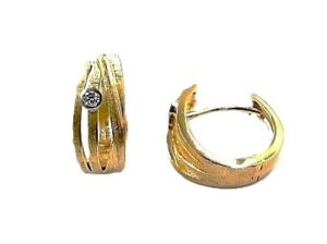 Creolen 585 GG/Rhodiniert