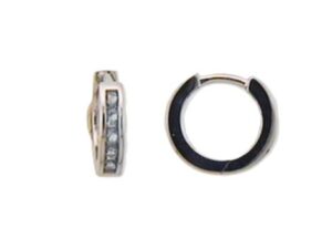 Kindercreole 925 Ag rhodiniert