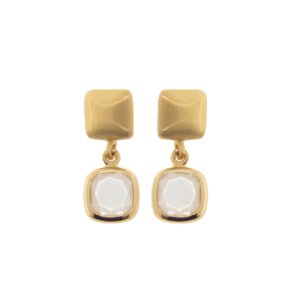 Ohrhänger 925 AG gelb vergoldet