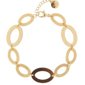 Armband 925 AG gelb vergoldet